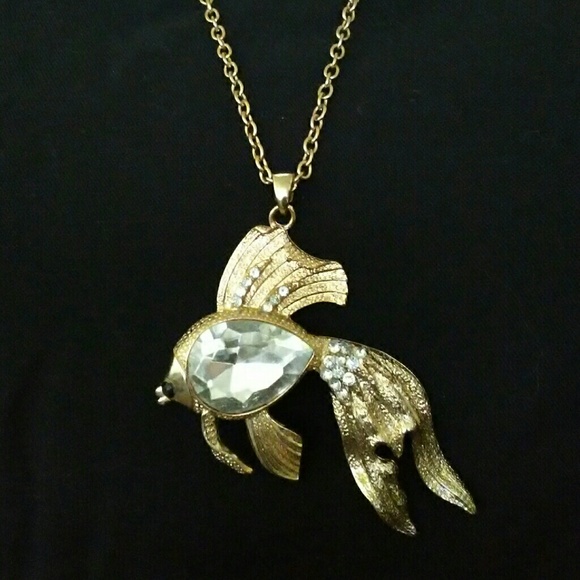 GOLDFISH NECKLACE - Picture 1 of 4
